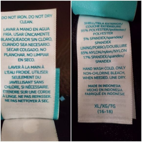 Coastal Blue  Longline Tankini - Picture 8 of 8